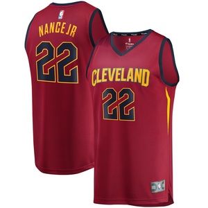 Fanatics Larry Nance Jr Cleveland Cavaliers #22 Wine Red Icon Fast Break Jersey